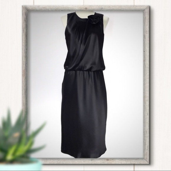 ABS Collection Classy Black Party Dress Size 4 - Picture 1 of 8